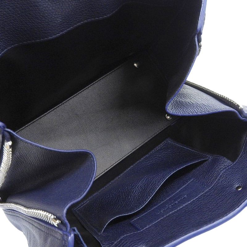 http://バレンシアガ%20BALENCIAGA%20ザ・ペーパーミニ%202WAYバッグ%20ハンドバッグ%20ショルダーバッグ%20レザー%20ネイビー%20399531%20中古%20OB1845