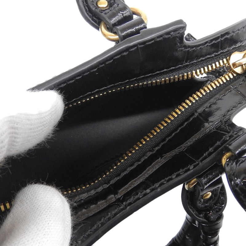 http://バレンシアガ%20BALENCIAGA%20シティ%202WAYバッグ%20ショルダーバッグ%20ミニショルダー%20レザー%20ブラック%20669537%20美品%20OB1855