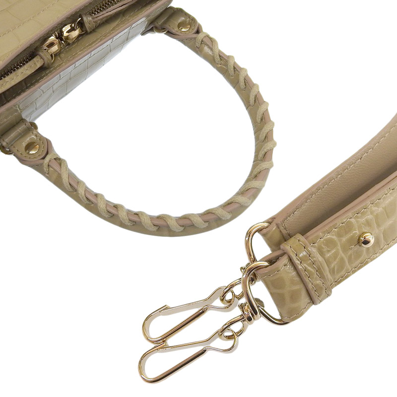 http://バレンシアガ%20BALENCIAGA%20クラシックシティ%202WAYバッグ%20ハンドバッグ%20ショルダーバッグ%20型押し%20レザー%20ベージュ%20431621%20中古%20OB1856
