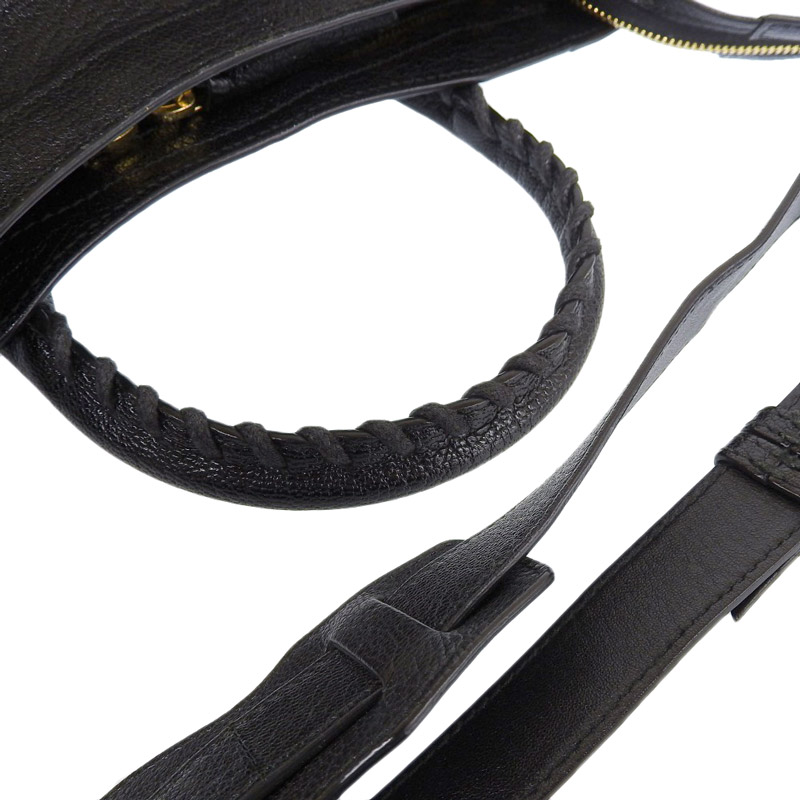 http://バレンシアガ%20BALENCIAGA%20クラシック%20メタリック%20エッジシティ%202WAY%20ショルダー%20ハンドバッグ%20レザー%20ブラック%20432831%20中古%20OB1857