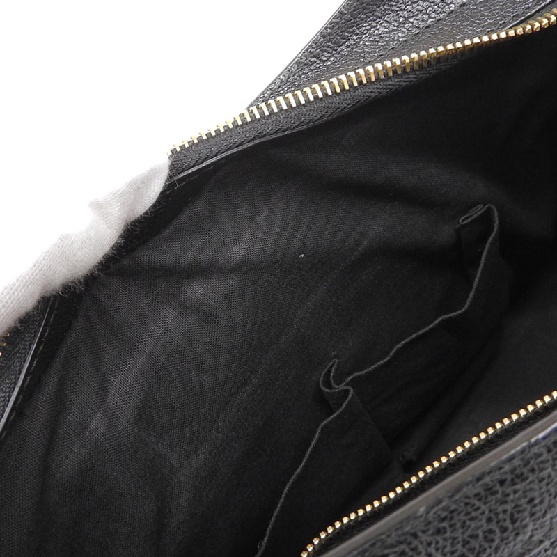 http://バレンシアガ%20BALENCIAGA%20クラシック%20メタリック%20エッジシティ%202WAY%20ショルダー%20ハンドバッグ%20レザー%20ブラック%20432831%20中古%20OB1857