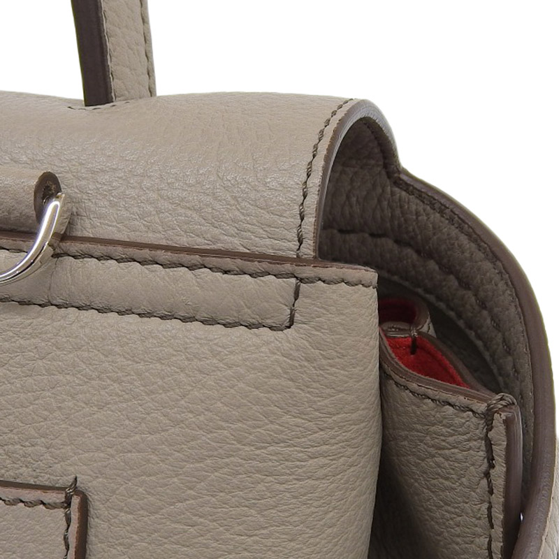http://トッズ%20TOD'S%202WAYバッグ%20ハンドバッグ%20ショルダーバッグ%20レザー%20グレー%20美品%20OB1861