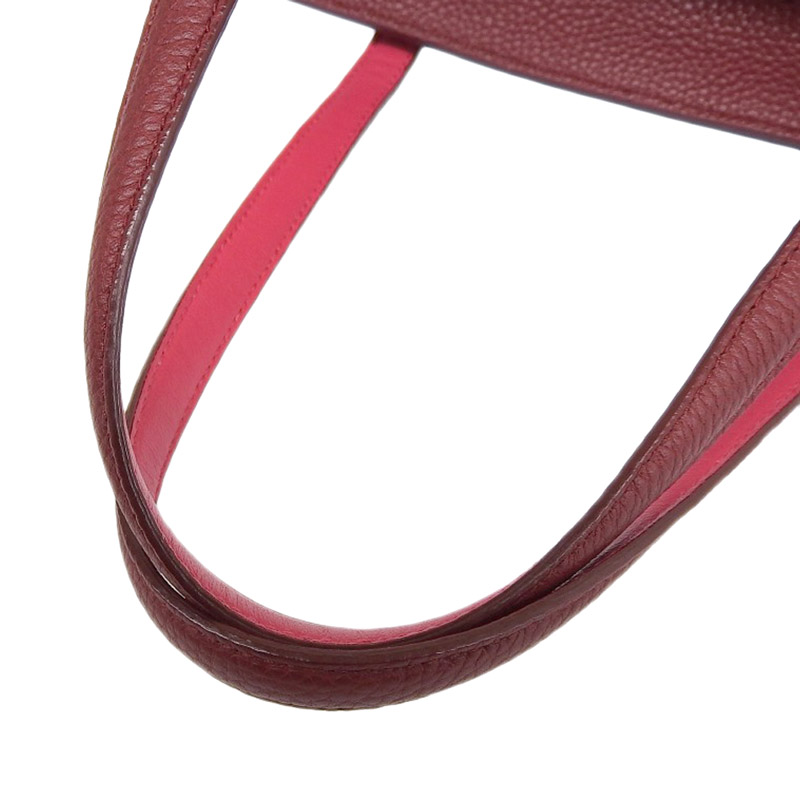 http://フェラガモ%20FERRAGAMO%20エイミー%20ガンチーニ%20トートバッグ%20レザー%20レッド%20中古%20OB1866
