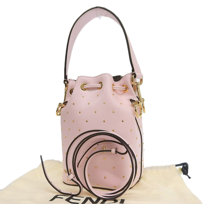 http://フェンディ%20FENDI%20モントレゾール%202WAYバッグ%20ハンドバッグ%20ショルダーバッグ%20レザー%20ピンク%208BS027%20中古%20OB1870