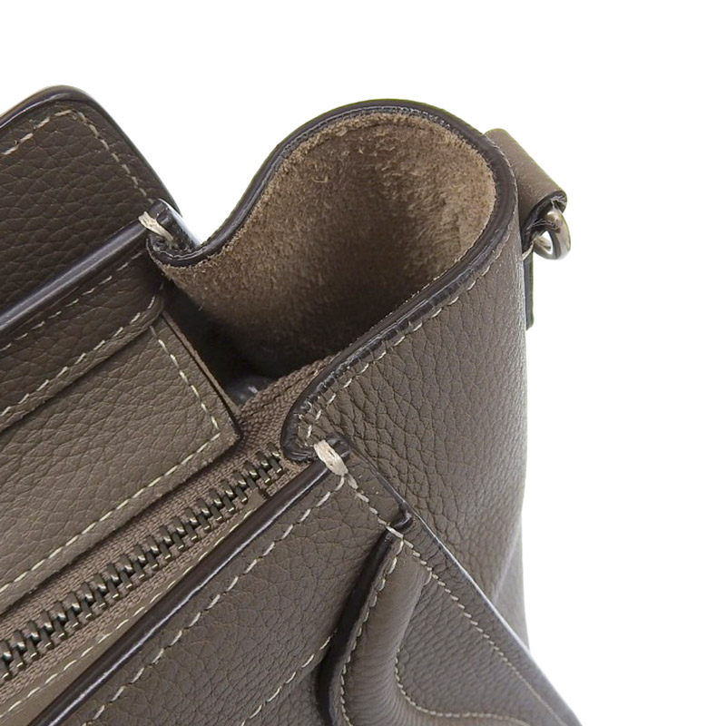 http://セリーヌ%20CELINE%20ラゲージ%20ナノショッパー%202WAYバッグ%20ハンドバッグ%20ショルダーバッグ%20レザー%20スリ%20中古%20OB1878