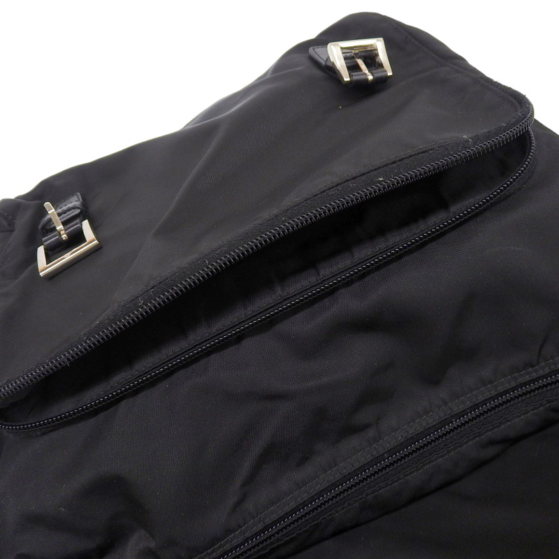 http://プラダ%20PRADA%20ショルダーバッグ%20斜め掛けショルダー%20ナイロン%20レザー%20ブラック%20中古%20OB1883