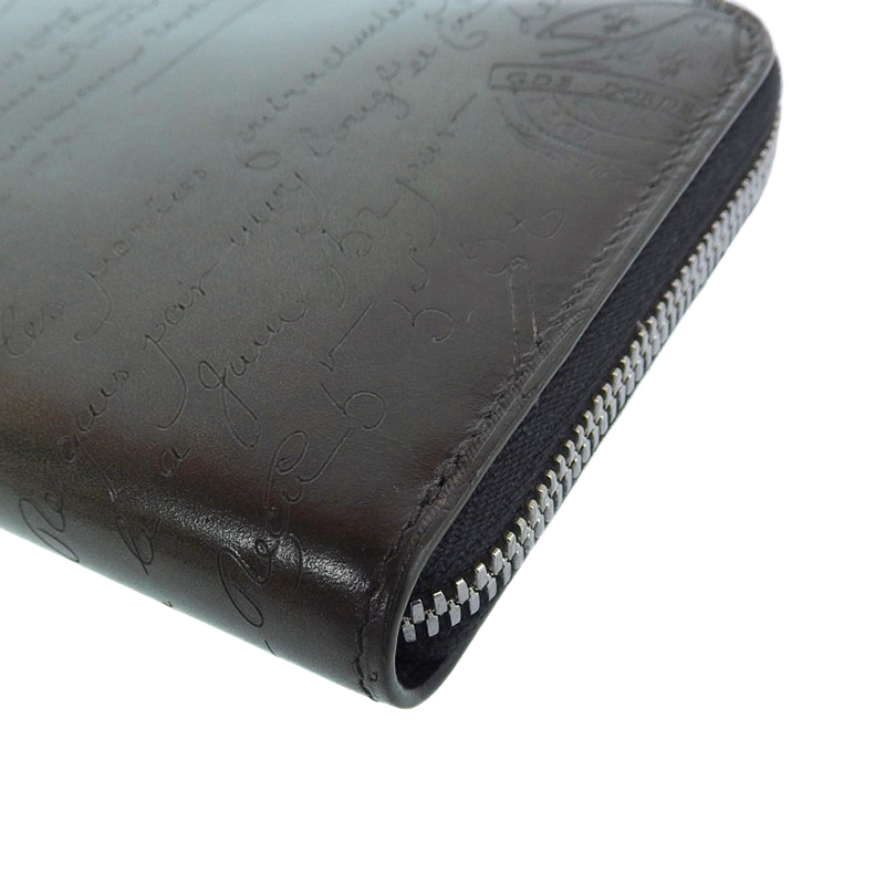 http://ベルルッティ%20BERLUTI%20カリグラフィ%20長財布%20レザー%20グリーン%20中古%20OBB0555