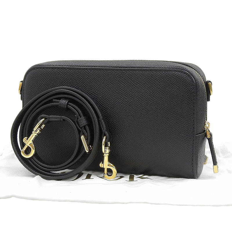 http://ディオール%20CHRISTIAN%20DIOR%20カロ%20ショルダーバッグ%20レザー%20ブラック%20S7431UBAE%20中古%20OB1899