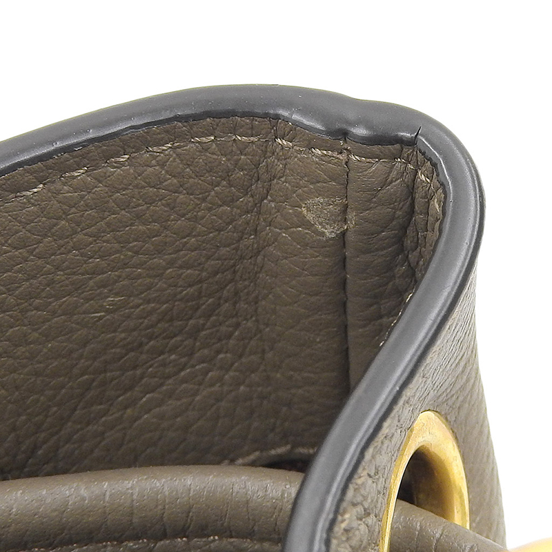 http://マルベリー%20MULBERRY%20ハムステッド%202WAYバッグ%20ハンドバッグ%20ショルダーバッグ%20レザー%20グレージュ%20中古%20OB1903