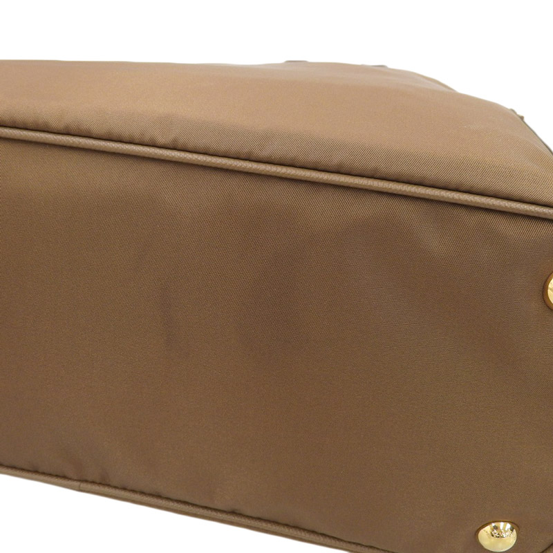 http://プラダ%20PRADA%20トートバッグ%20ショルダーバッグ%20ナイロン/レザー%20ブラウン%20CORINTO%201BG292%20中古%20OB1905