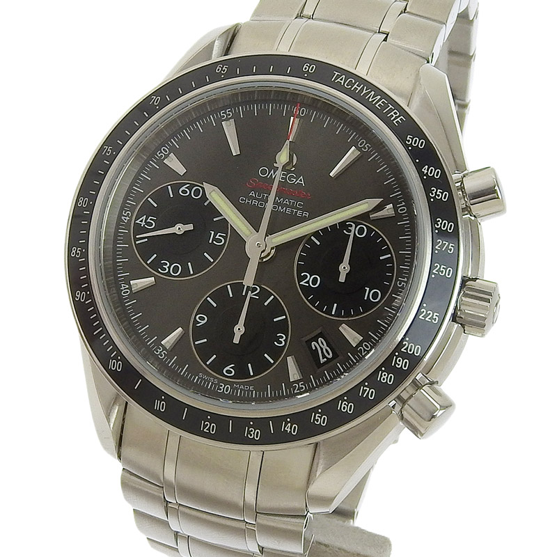http://オメガ%20OMEGA%20スピードマスター%20クロノグラフ%20メンズ%20自動巻き%20腕時計%20SS%20グレー文字盤%20323.30.40.40.06.001%20中古%20OW0430