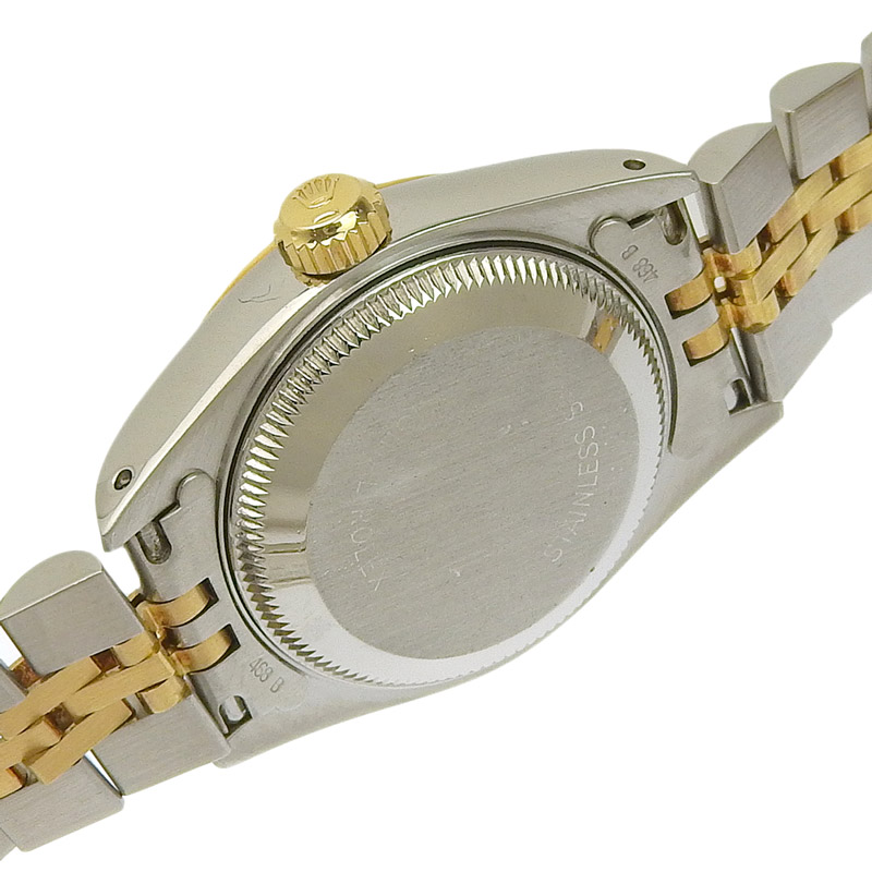 http://ロレックス%20ROLEX%20デイトジャスト%20レディース%20自動巻き%20腕時計%20SS/YG%2010Pダイヤ%20シャンパン文字盤%20S番%201993年%2069173G%20中古%20RO0274