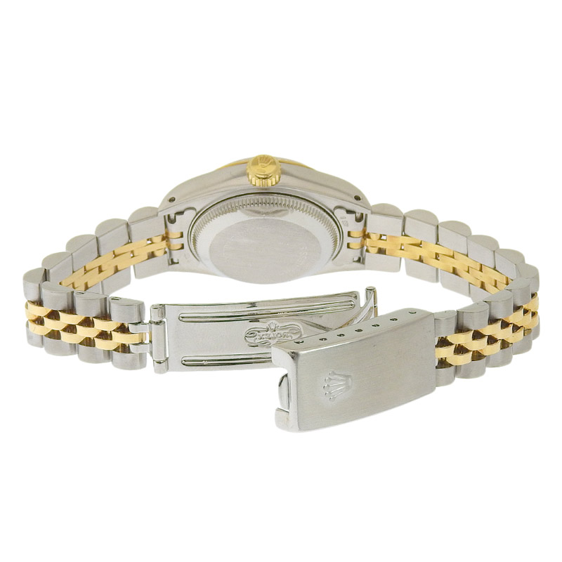 http://ロレックス%20ROLEX%20デイトジャスト%20レディース%20自動巻き%20腕時計%20SS/YG%2010Pダイヤ%20シャンパン文字盤%20S番%201993年%2069173G%20中古%20RO0274
