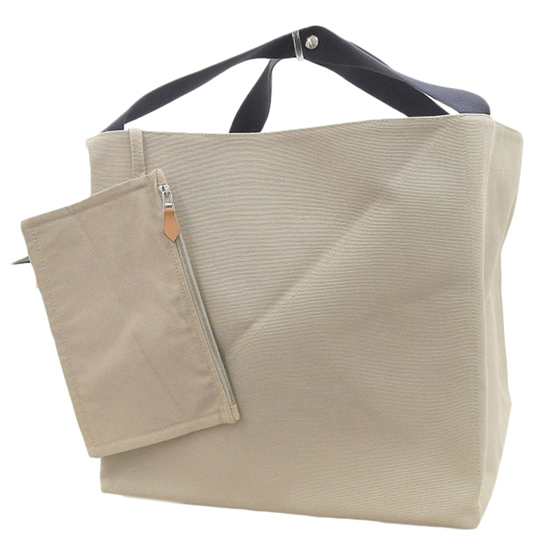 http://エルメス%20HERMES%20トートバッグ%20キャンバス%20ベージュ/ネイビー%20中古%20HE0944