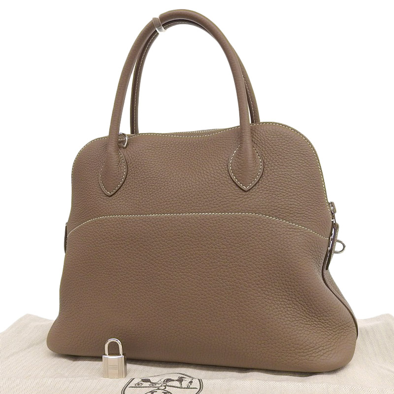 http://エルメス%20HERMES%20ハンドバッグ%20ボリード31%20トリヨンクレマンス%20エトゥープ%20Y刻印%202020年%20中古%20HE0949
