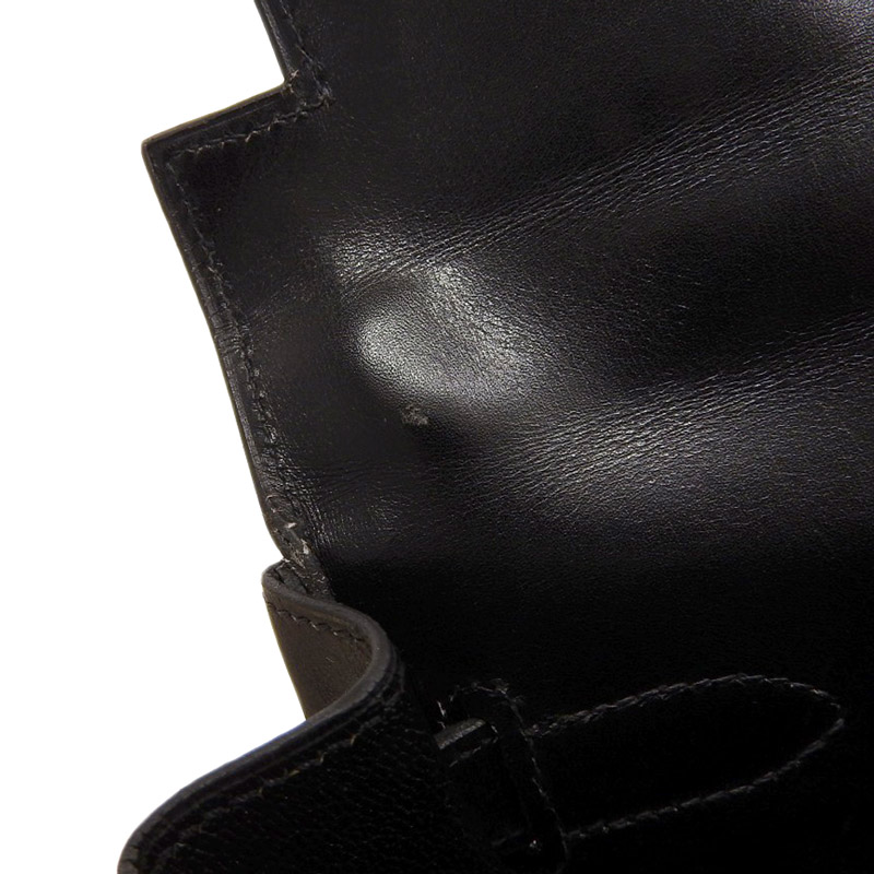 http://エルメス%20HERMES%20ケリー32%202WAYバッグ%20ハンドバッグ%20ショルダーバッグ%20ボックスカーフ%20ブラック%20□C刻印%201999年%20中古%20HE0952