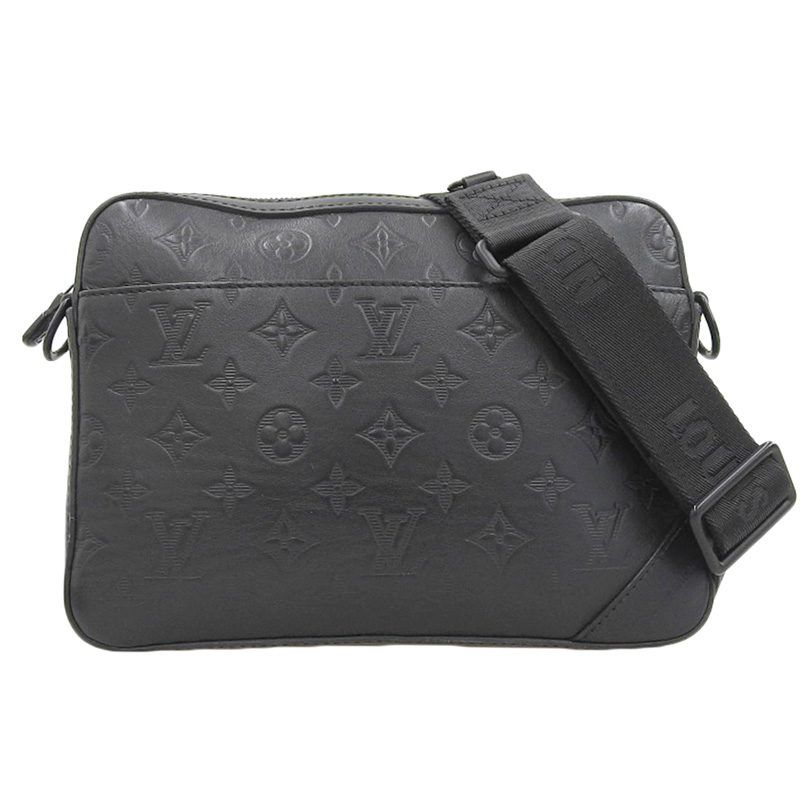 ルイヴィトン LOUIS VUITTON モノグラム・シャドウ デュオ・メッセンジャー ショルダーバッグ M69827 中古 LV1537