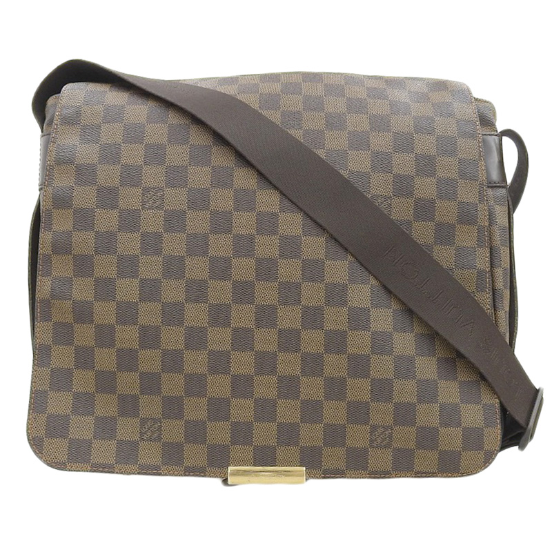 ルイヴィトン LOUIS VUITTON ダミエ バスティーユ ショルダーバッグ 斜め掛けショルダー エベヌ N45258 中古 LV1584