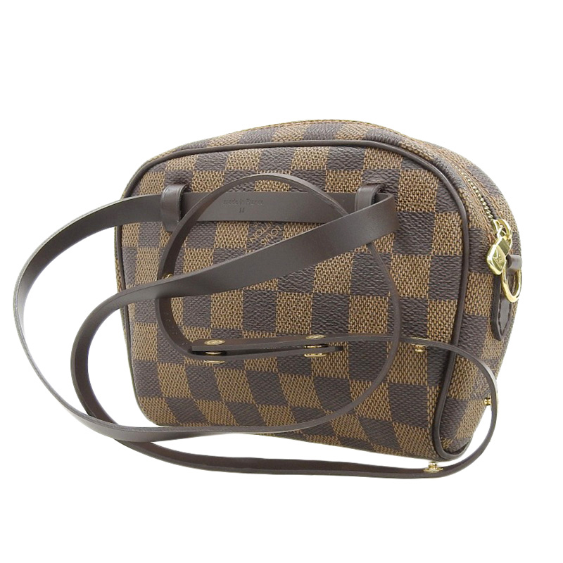 http://ルイヴィトン%20LOUIS%20VUITTON%20ダミエ%20ポシェット・イパネマ%20ショルダーバッグ%20ウエストポーチ%20エベヌ%20N51296%20中古%20LV1585