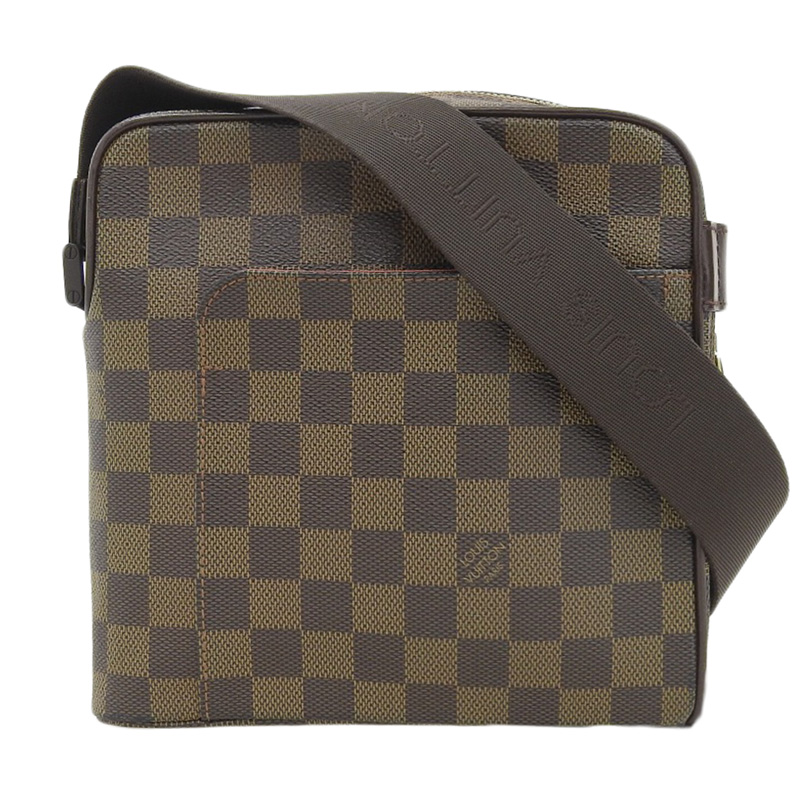 http://ルイヴィトン%20LOUIS%20VUITTON%20ダミエ%20オラフPM%20ショルダーバッグ%20斜め掛けショルダー%20エベヌ%20N41442%20中古%20LV1605