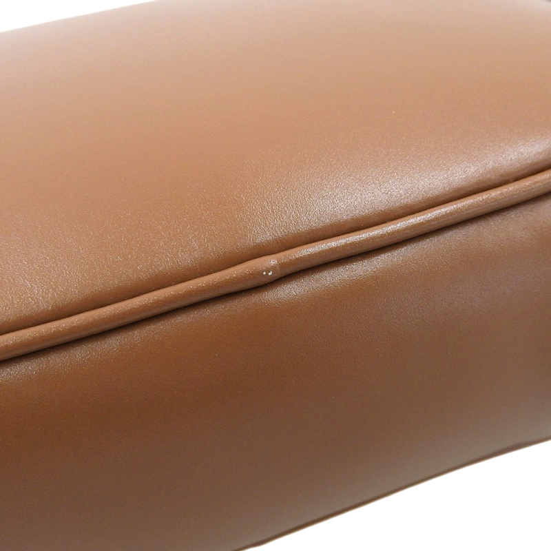 http://ジルサンダー%20JIL%20SANDER%20ショルダーバッグ%20ポシェット%20レザー%20ブラウン%20中古%20OB1917