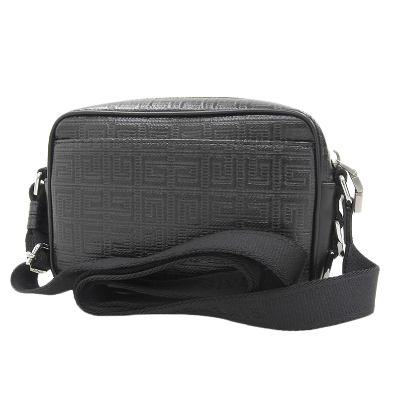 http://ジバンシー%20GIVENCHY%20Gエッセンシャルズ%20ショルダーバッグ%20カメラバッグ%20コーティングキャンバス%20ブラック%20中古%20OB1922