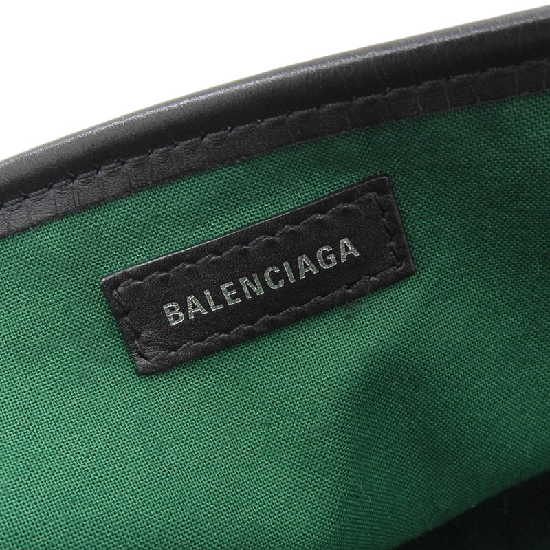 http://バレンシアガ%20BALENCIAGA%20ネイビーカバスXS%202WAY%20ハンドバッグ%20ショルダー%20ウール/レザー%20グリーン系チェック%20390346%20中古%20OB1927