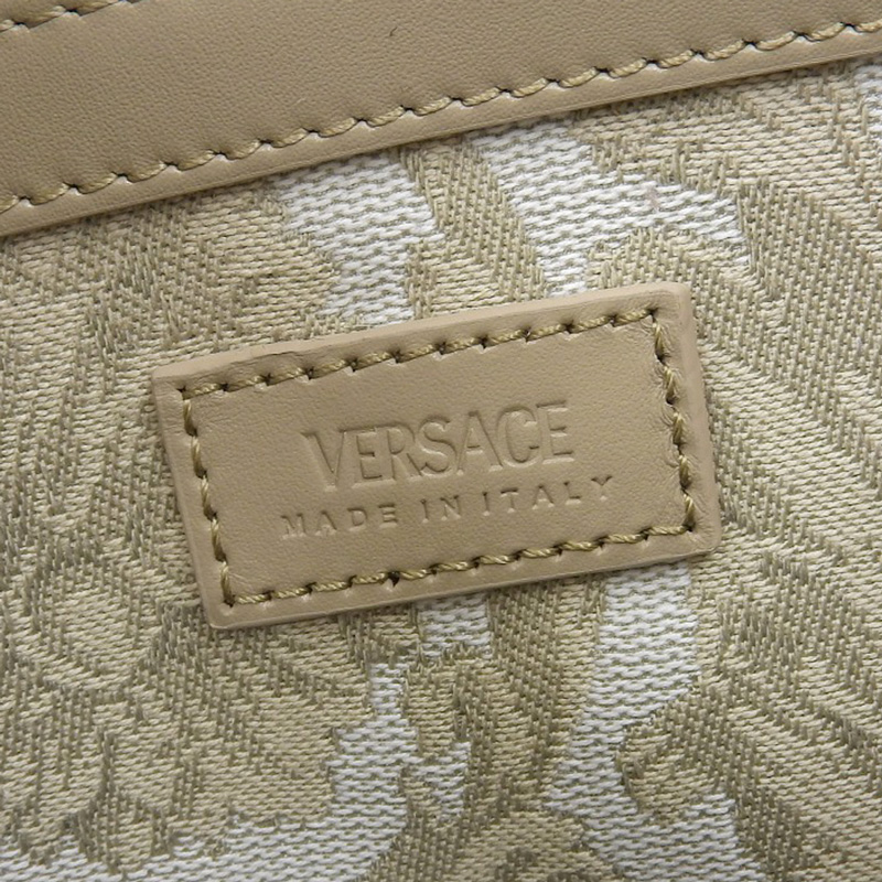 http://ヴェルサーチ%20VERSACE%20アテナ%20ミディアム%202WAYバッグ%20トートバッグ%20キャンバス%20ベージュ%20中古%20OB1928