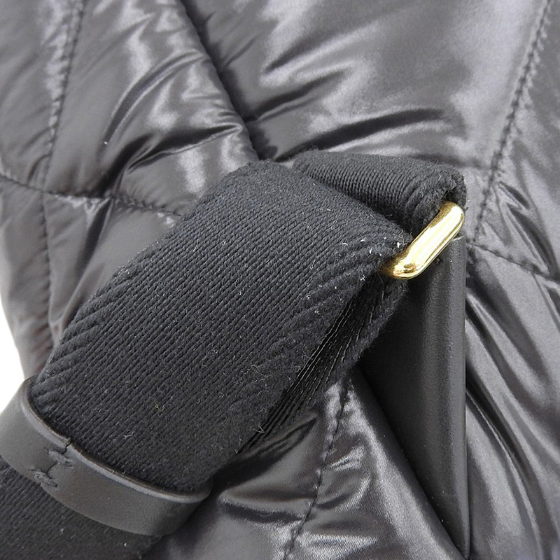 http://モンクレール%20MONCLER%20バックパック%20リュックサック%20ナイロン/レザー%20ブラック%20中古%20OB1942