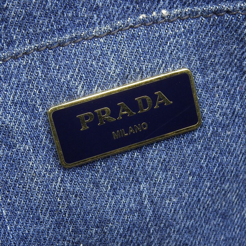 http://プラダ%20PRADA%20カナパ%202WAYバッグ%20トートバッグ%20ショルダーバッグ%20デニム%20ブルー%201BG439%20中古%20OB1948
