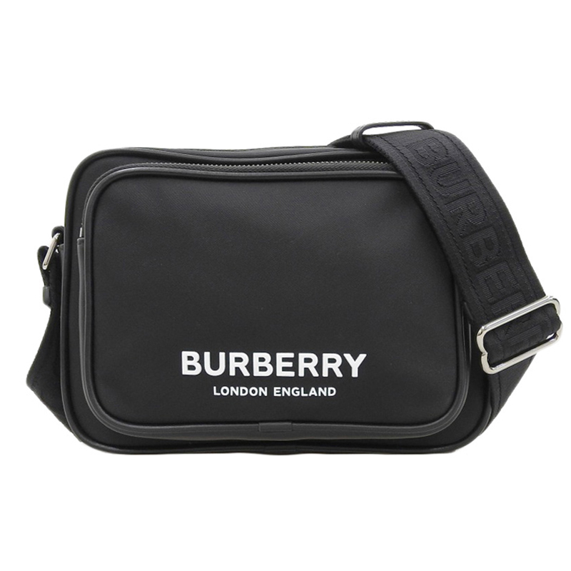 バーバリー BURBERRY バディー ショルダーバッグ ナイロン ブラック 中古 OB1958