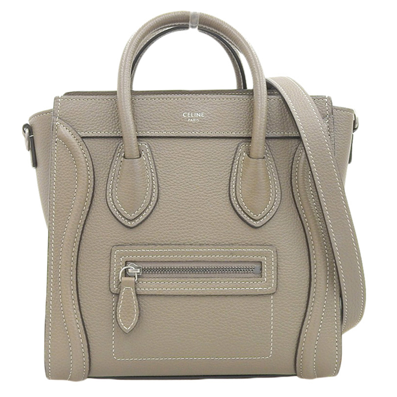 http://セリーヌ%20CELINE%20ラゲージ%20ナノショッパー%202WAYバッグ%20ハンドバッグ%20ショルダーバッグ%20レザー%20スリ%20中古%20OB2009