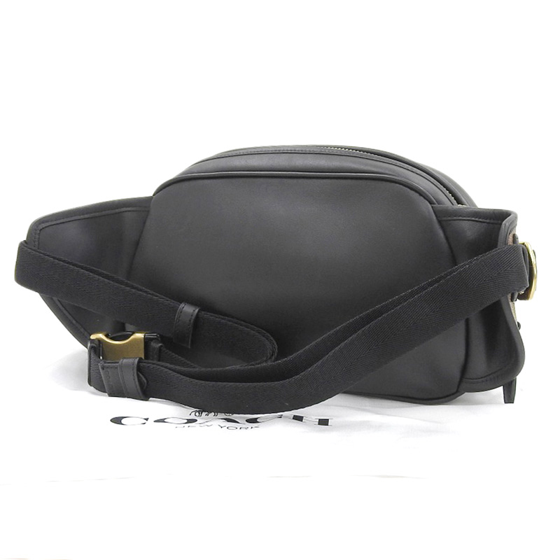 http://コーチ%20COACH%20チャンピオンコラボ%20ボディバッグ%20ウエストバッグ%20シグネチャー%20レザー%20ブラック/ブラウン%204553%20中古%20OB2016