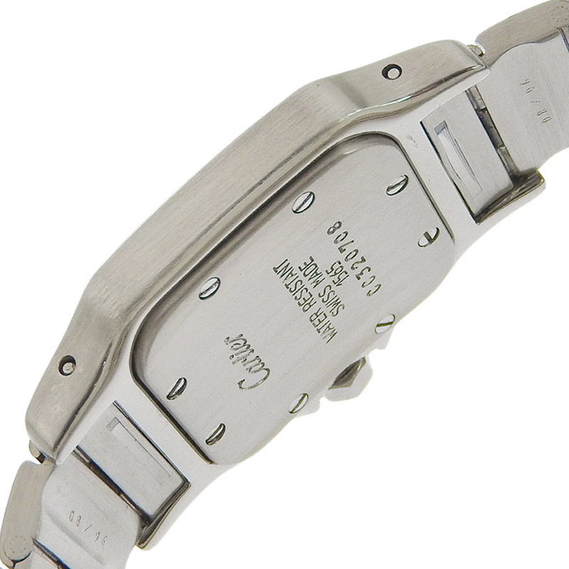 http://カルティエ%20CARTIER%20時計%20サントスガルベSM%20クォーツ%20腕時計%20レディース%20SS%20ホワイト文字盤%20W20056D6%20中古%20CA0462
