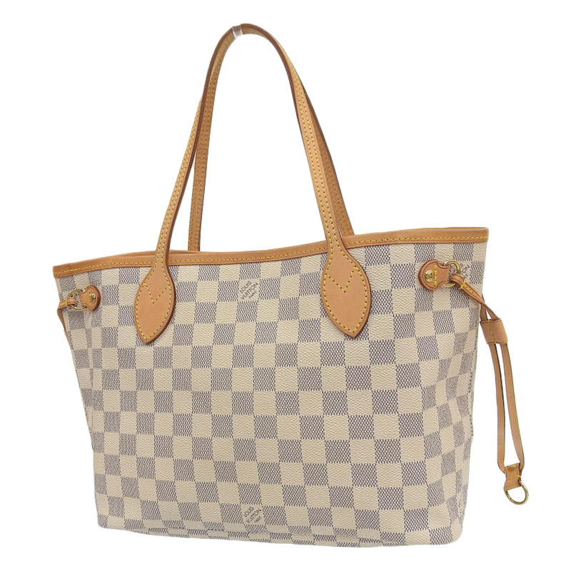 http://ルイヴィトン%20LOUIS%20VUITTON%20ダミエアズール%20ネヴァーフルPM%20トートバッグ%20N41362%20中古%20LV1595