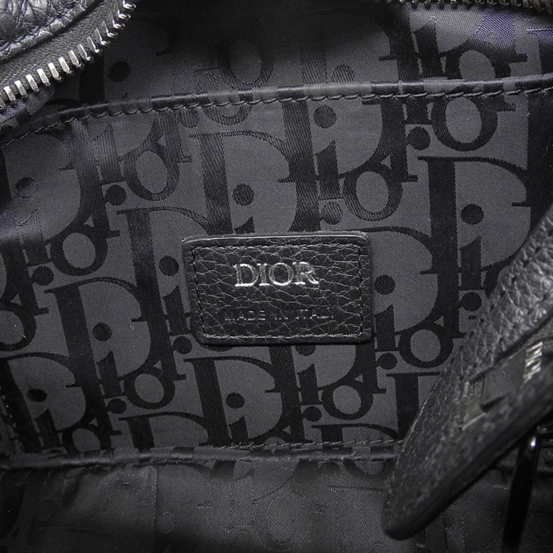 http://ディオール%20CHRISTIAN%20DIOR%20サドル%202WAYバッグ%20ショルダーバッグ%20ハンドバッグ%20サドル%20レザー%20ブラック%20中古%20OB1966