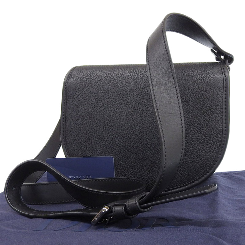 http://ディオール%20CHRISTIAN%20DIOR%20ギャロップバッグミニ%20ショルダーバッグ%20レザー%20ブラック%20中古%20OB1973