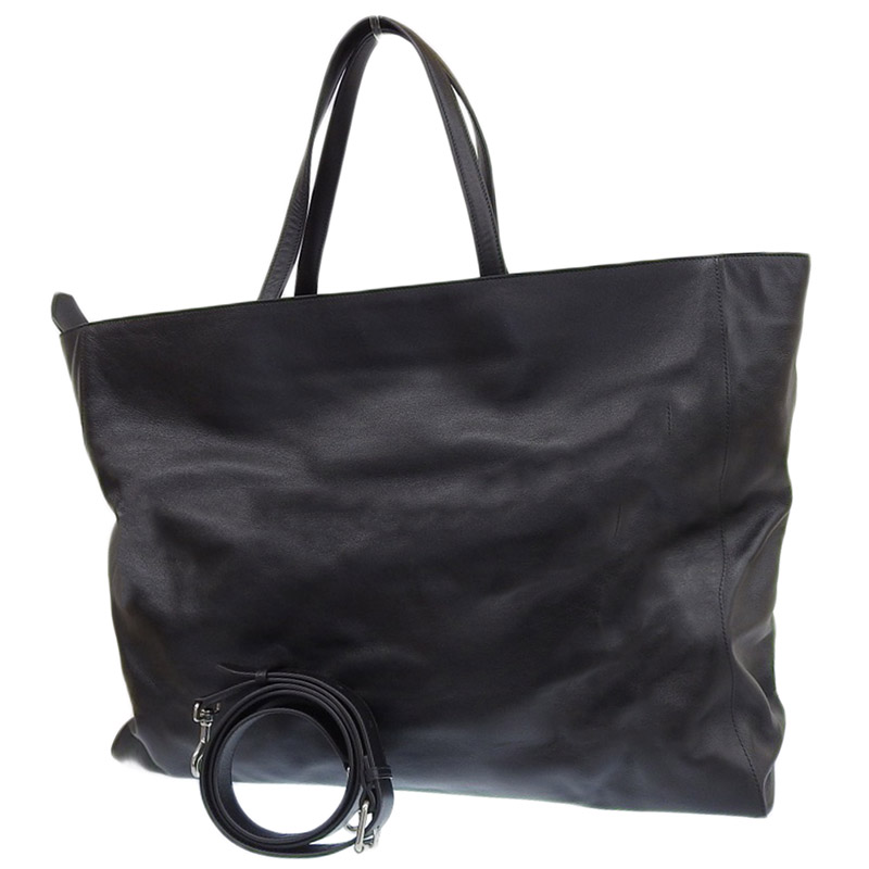 http://バレンシアガ%20BALENCIAGA%20パッセンジャーXL%20キャリーオール%202WAYバッグ%20トートバッグ%20レザー%20ブラック%20764997%20中古