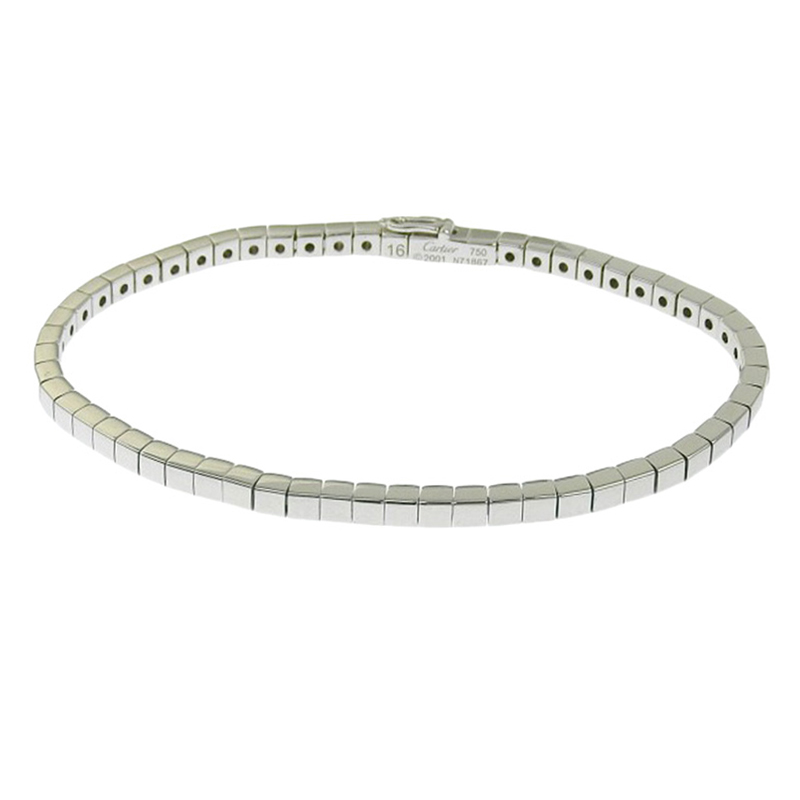 カルティエ CARTIER ラニエール ブレスレット K18WG #16 中古 CA0464