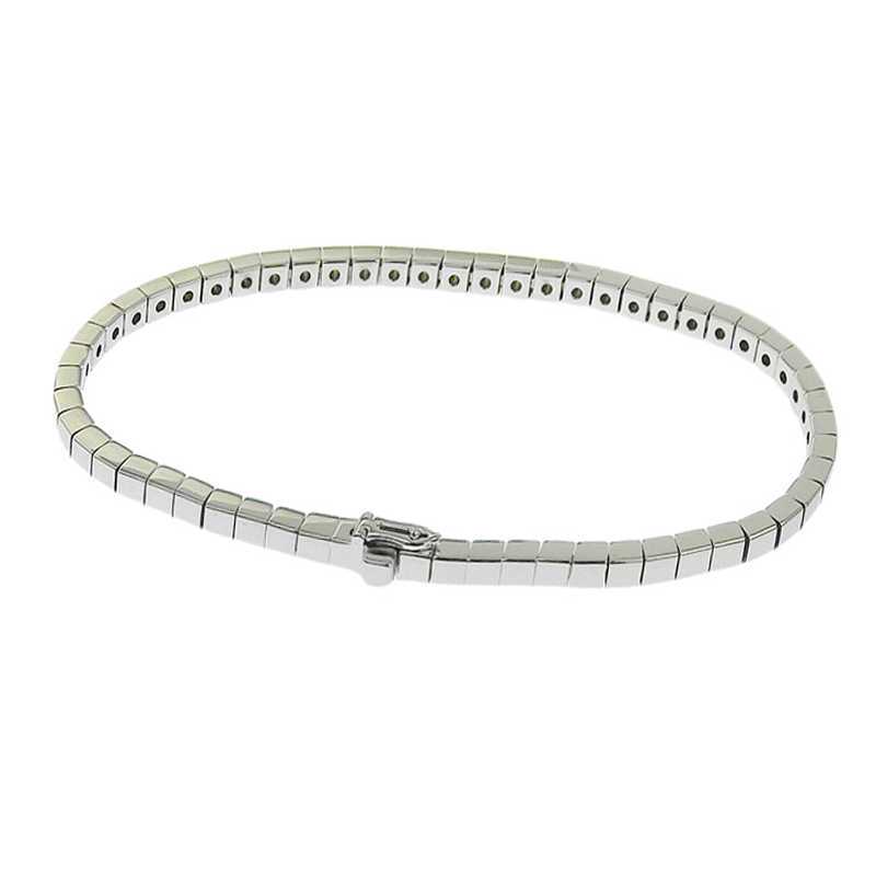 http://カルティエ%20CARTIER%20ラニエール%20ブレスレット%20K18WG%20#16%20中古%20CA0464