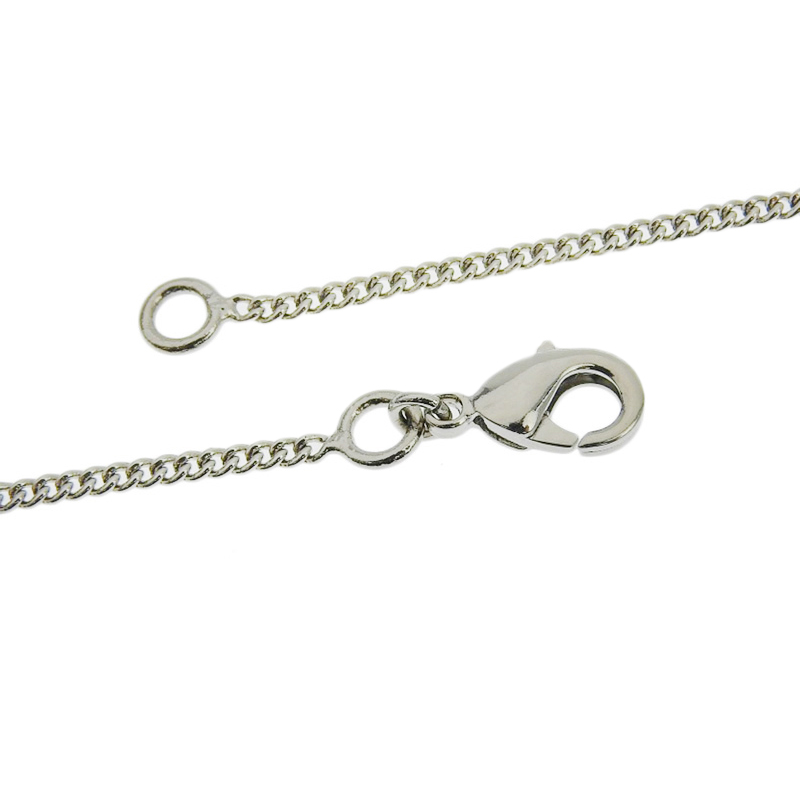 http://シャネル%20CHANEL%20ネックレス%20ココマーク%20ブラック/シルバー色%2007A%20中古%20CH0944
