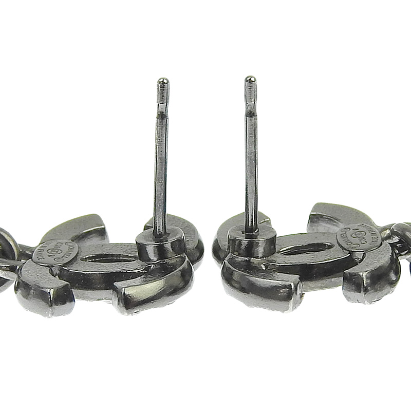 http://シャネル%20CHANEL%20ピアス%20ココマーク%20ラインストーン%20C20V%20中古%20CH0946