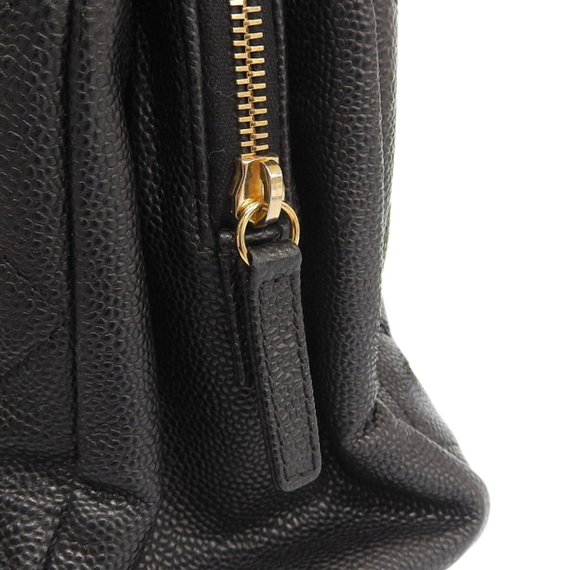 http://シャネル%20CHANEL%20マトラッセ%20ショルダーバッグ%20チェーンショルダー%20キャビアスキン%20ブラック%20中古%20CH0947