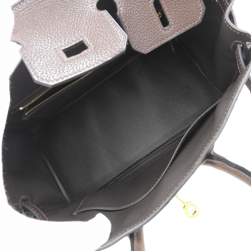 http://エルメス%20HERMES%20バーキン25%20ハンドバッグ%20バレニアフォーブル%20ブラウン%20GP金具%20Z刻印%202021年%20中古%20HE0964