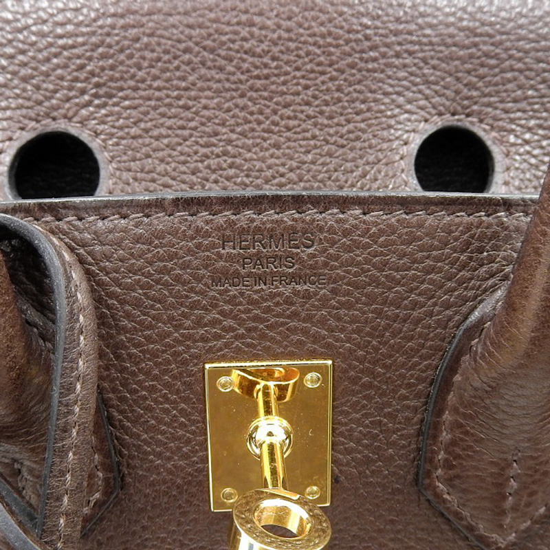 http://エルメス%20HERMES%20バーキン25%20ハンドバッグ%20バレニアフォーブル%20ブラウン%20GP金具%20Z刻印%202021年%20中古%20HE0964