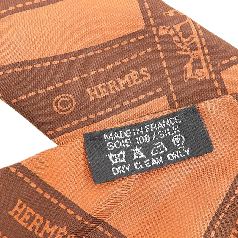 http://エルメス%20HERMES%20ツイリー%20ボルデュック%20スカーフ%20シルク%20オレンジ%20中古%20HE0965