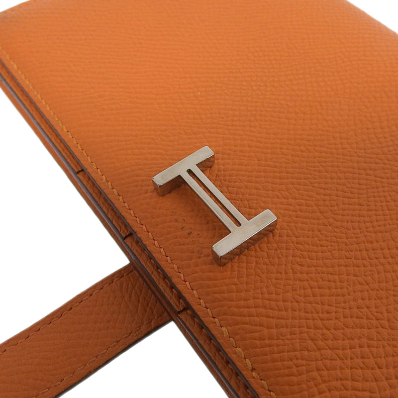 http://エルメス%20HERMES%20ベアンスフレ%20長財布%20ロングウォレット%20エプソン%20オレンジ%20□O刻印%202011年%20中古%20HE0967