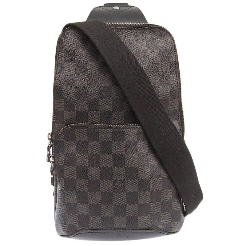ルイヴィトン LOUIS VUITTON ダミエ・グラフィット アベニュー・スリングバッグ ショルダーバッグ ボディバッグ N41719 中古 LV1596