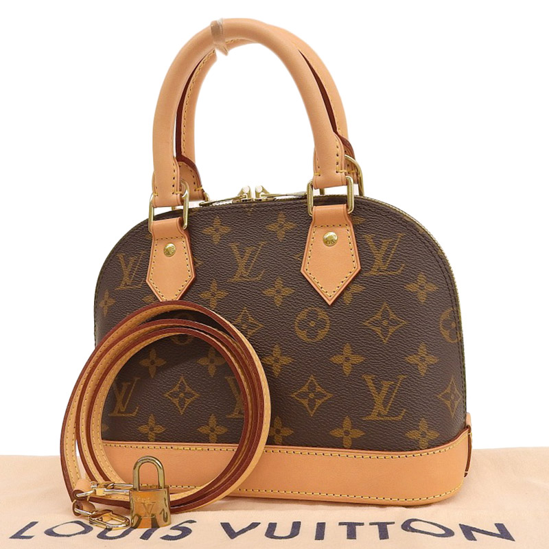 http://ルイヴィトン%20LOUIS%20VUITTON%20モノグラム%20アルマBB%202WAYバッグ%20ハンドバッグ%20ショルダーバッグ%20M53152%20中古%20LV1598