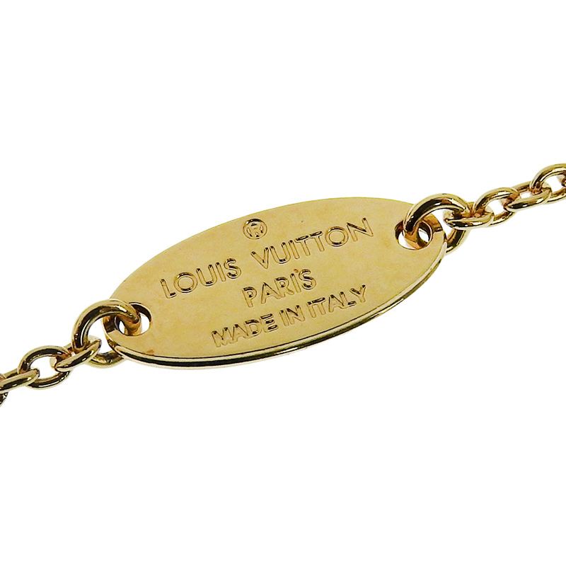 http://ルイヴィトン%20LOUIS%20VUITTON%20ネックレス%20LVアイコニック%20ハート%20ゴールド色%20GP%20M01424%20中古%20LV1606